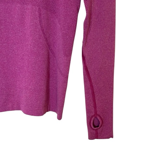 Lululemon Run: Swiftly Tech 1/2 Zip- Ultra Violet- Size 6 - Picture 4 of 15